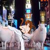 Times Square Sheep Decapitated Via Roundhouse Kick!